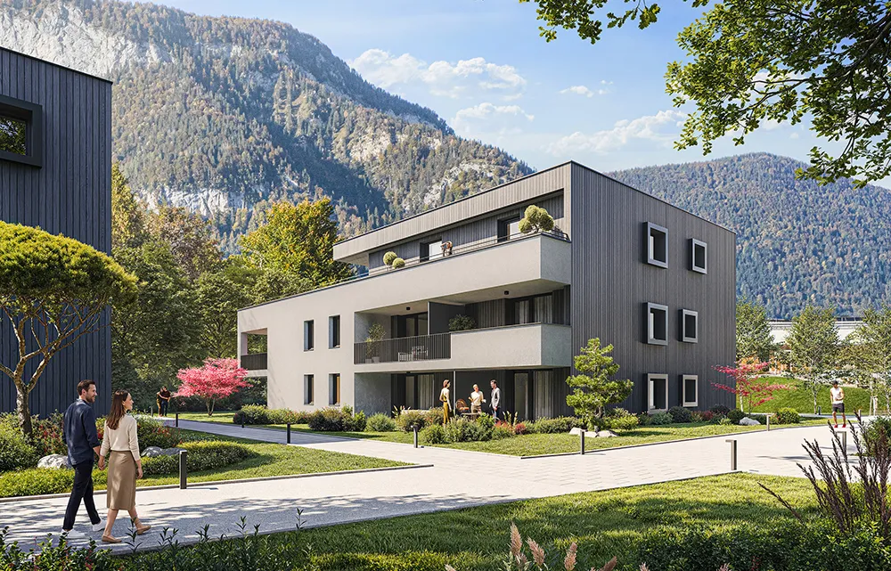 Großzügige Gartenwohnung mit Blick auf den Wilden Kaiser - Ansicht 3