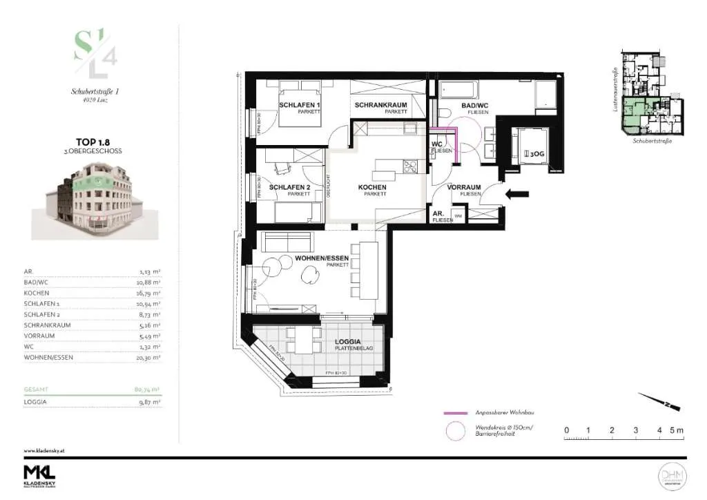 3-Zimmer Traum in bester Innenstadtlage - Ansicht 2
