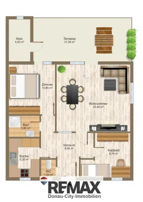 3-Zimmer-Immobilie kaufen in Eisenstadt - Umgebung – 66 m², € 79.000 – Bild 14 von 15