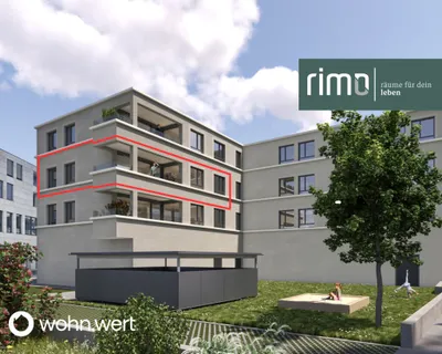 4-Zimmer-Wohnung mieten in Feldkirch – 88,9 m², € 1.987