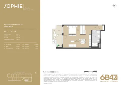 2-Zimmer-Wohnung kaufen in Wien – 46,84 m², € 505.000 – Bild 13 von 13