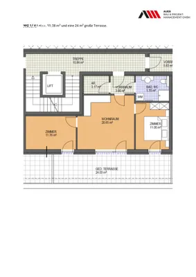 3-Zimmer-Wohnung kaufen in Graz-Umgebung – 54 m², € 269.000 – Bild 3 von 3