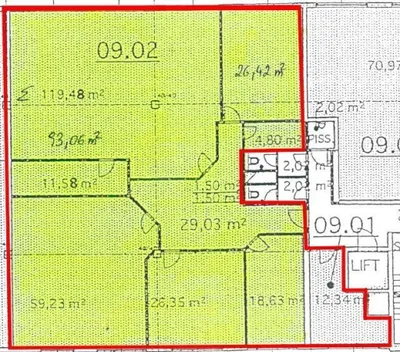 7-Zimmer-Gewerbeimmobilie mieten in Linz – 284 m², € 3.827 – Bild 23 von 26