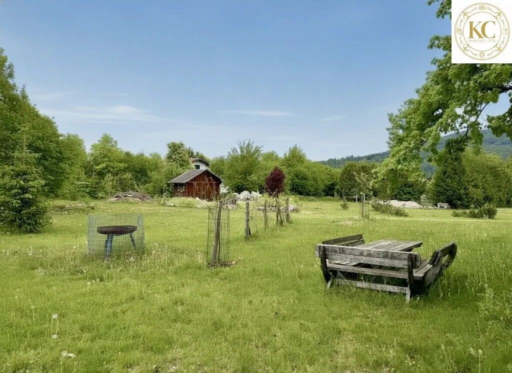 Naturidylle in Wörthersee-Nähe - großzügiges Grundstück mit Schwimmteich-Potenzial - Ansicht 3