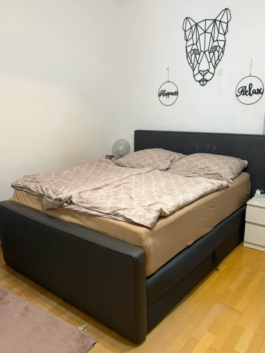 Boxspringbett (Liegefläche 160x200) - mit sofortigem Zeitpunkt zu verschenken, € 0,- (9020 Klagenfurt)