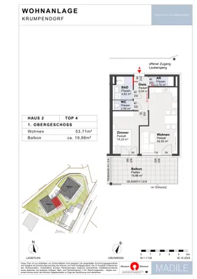 2-Zimmer-Wohnung kaufen in Klagenfurt Land – 53,71 m², € 365.400 – Bild 6 von 6