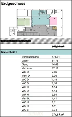 Gewerbeimmobilie mieten in Wiener Neustadt – 275 m², € 4.845 – Bild 6 von 6