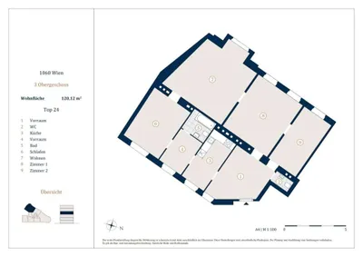 Immobilie kaufen in Wien – 120,12 m², € 399.000 – Bild 3 von 3
