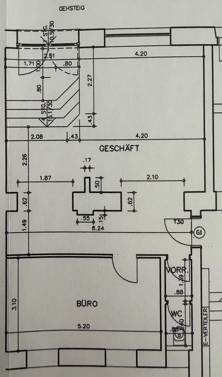 Schönes zentrumsnahes Geschäftslokal/ Büro - Ansicht 2