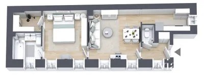 2-Zimmer-Wohnung kaufen in Wien – 46,46 m², € 254.900 – Bild 5 von 37