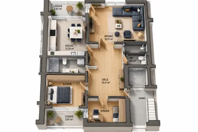 3-Zimmer-Wohnung mieten in Bregenz – 86 m², € 1.500 – Bild 10 von 10