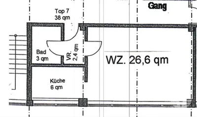 1-Zimmer-Wohnung kaufen in Salzburg Stadt – 38 m², € 185.000 – Bild 4 von 4