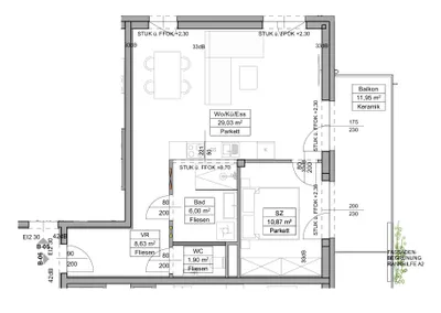 2-Zimmer-Wohnung kaufen in Linz – 57 m², € 434.000 – Bild 6 von 6