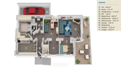 3-Zimmer-Haus kaufen in Wien – 83,79 m², € 498.000 – Bild 34 von 38
