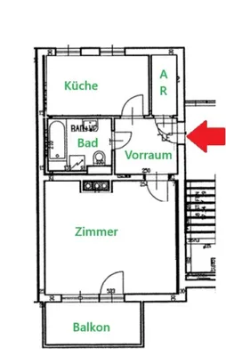 1-Zimmer-Wohnung kaufen in Graz – 45,81 m², € 139.900 – Bild 11 von 11