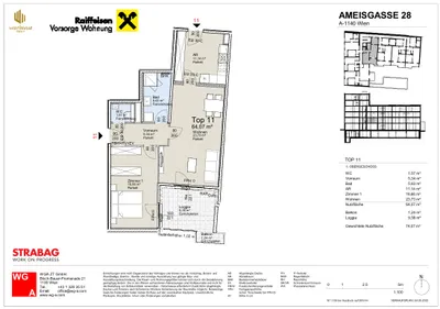 2-Zimmer-Wohnung kaufen in Wien – 64,07 m², € 487.300 – Bild 10 von 11