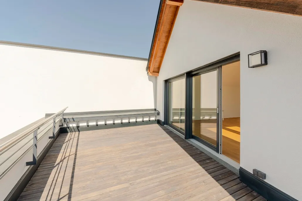 "Mondsee Zentrum " Penthouse , Terrasse mit Weitblick, Tiefgarage und Lift - Ansicht 3