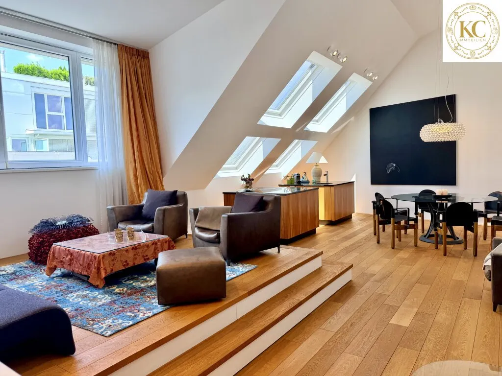 Design-Penthouse mit Panorama-Dachterrasse nahe Belvedere – pohled 3