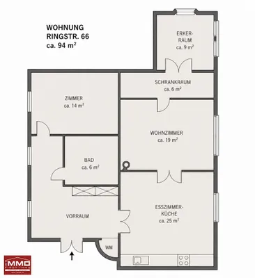 3-Zimmer-Wohnung kaufen in Krems an der Donau – 94 m², € 470.000 – Bild 23 von 23