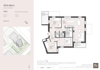 4-Zimmer-Wohnung mieten in Baden – 87,54 m², € 1.450 – Bild 10 von 10