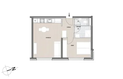 2-Zimmer-Wohnung mieten in Wien – 45 m², € 810 – Bild 8 von 8