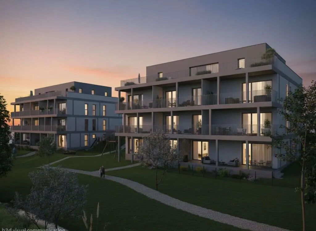 Penthousewohnung Top B8 - Neubauprojekt "am MÜHLBACH" Wilhering - Ansicht 2