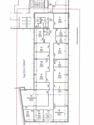 Gewerbeimmobilie mieten in Wien – 555 m², € 7.493 – Bild 24 von 27