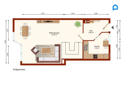 Haus mieten in Wien – 123,68 m², € 2.239 – Bild 23 von 25