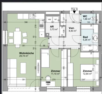 3-Zimmer-Wohnung kaufen in Sankt Pölten Land – 73 m², € 249.000 – Bild 23 von 23