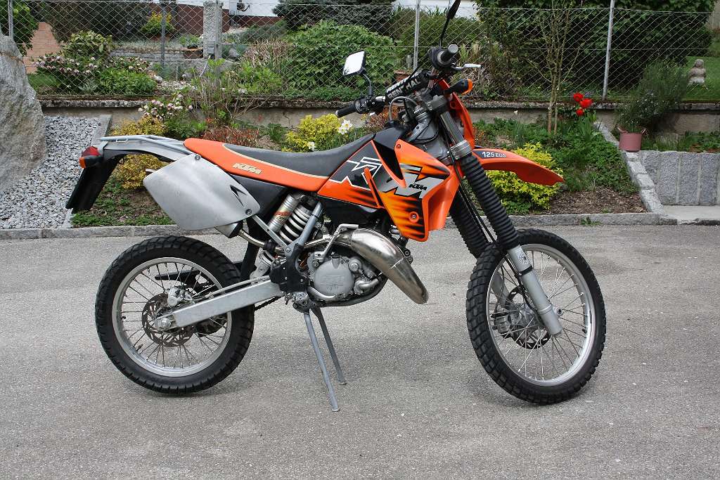 KTM 125 EXC bzw EGS Enduro