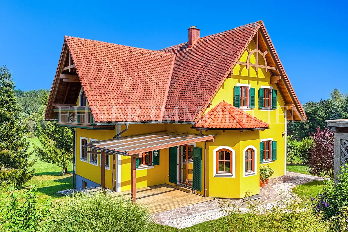 * Pichling bei Stainz * LANDHAUS AUF 1.687 M² GRUND IN HERRLICHER RUHELAGE * - Widok 3