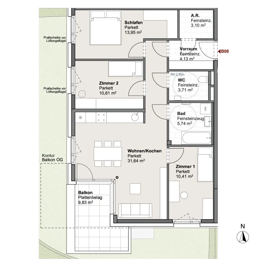 Wohnung – Zell am See - Ansicht 3