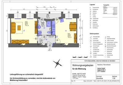 1-Zimmer-Wohnung mieten in Wien – 49 m², € 522 – Bild 1 von 21