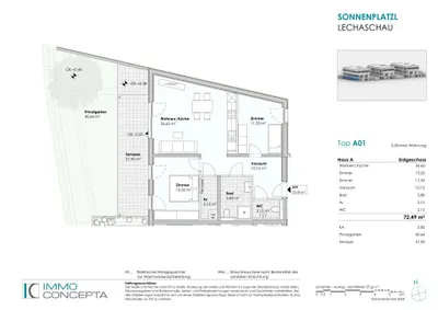 3-Zimmer-Wohnung kaufen in Reutte – 71 m², € 379.000 – Bild 12 von 12