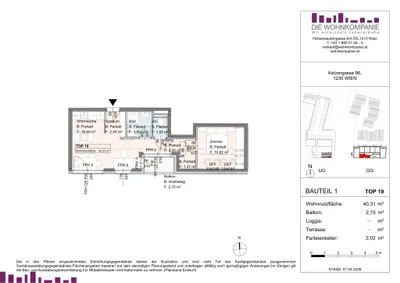 Immobilie kaufen in Wien – 40,31 m², € 257.530 – Bild 6 von 6