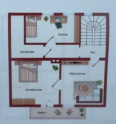 5-Zimmer-Haus mieten in Linz Land – 112 m², € 1.550 – Bild 3 von 7