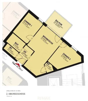 3-Zimmer-Wohnung kaufen in Wien – 60,38 m², € 455.500 – Bild 5 von 5