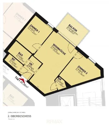 3-Zimmer-Wohnung kaufen in Wien – 60,38 m², € 455.500 – Bild 4 von 5