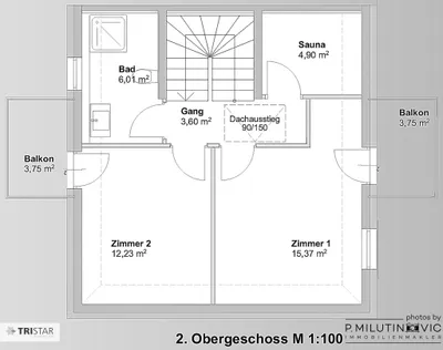 4-Zimmer-Haus kaufen in Mödling – 132 m², € 649.000 – Bild 40 von 41