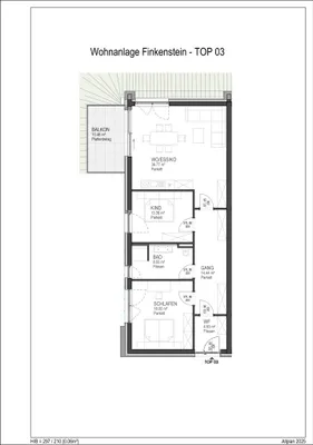 3-Zimmer-Wohnung kaufen in Villach Land – 95,74 m², € 446.500 – Bild 19 von 20