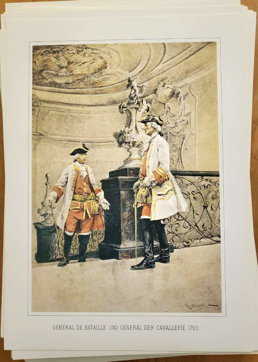 Uniformen der österreichischen Armee 102 Tafeln: Teuber Ottenfeld