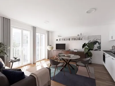 Single-Hit - hochwertige Neubauwohnung mit Morgensonne in 1120 Wien