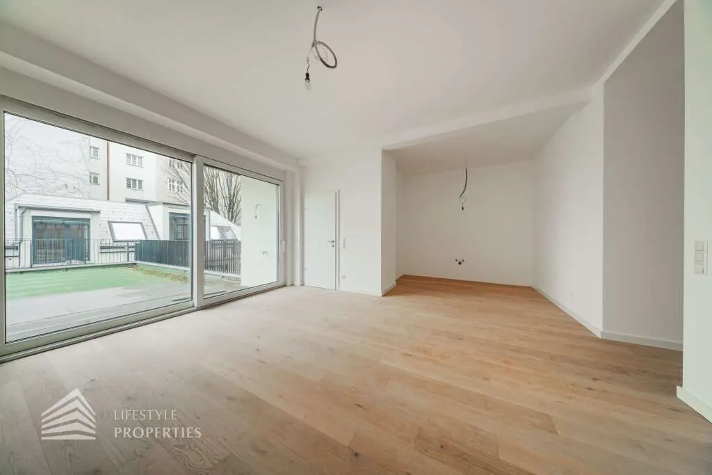 Erstbezug 3-Zimmer Wohnung mit Balkon, Nähe Aumannplatz - Ansicht 2