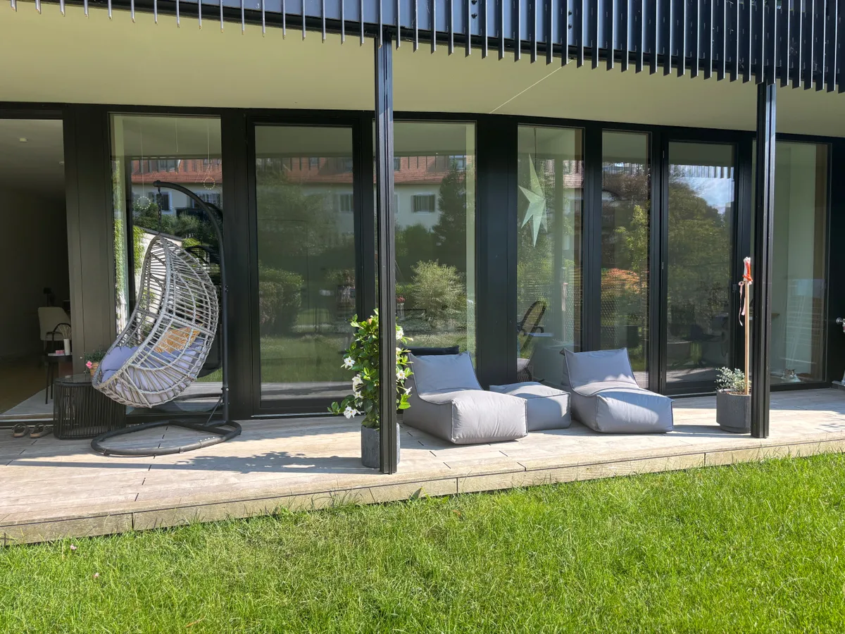Moderne Gartenwohnung mit 130 m² Garten, Designküche - Geidorf - Ansicht 2