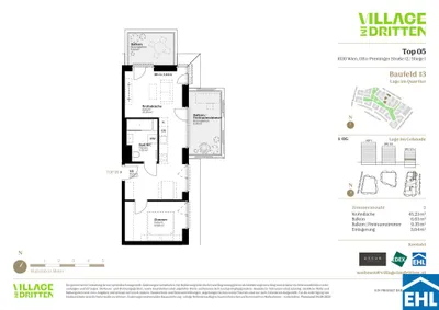 Immobilie kaufen in Wien – 45,23 m², € 346.000 – Bild 9 von 9
