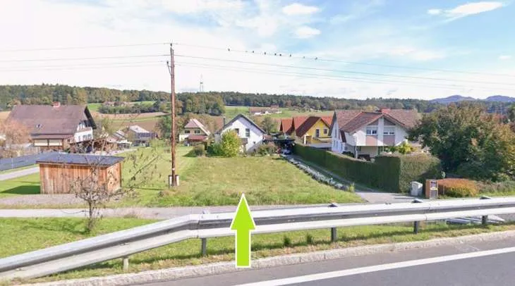 Baugrundstück in Preding - ruhige Sackgasse, 753 m², aufgeschlossen, kein Bauzwang - Ansicht 3