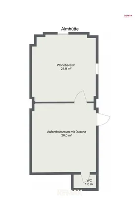 2-Zimmer-Immobilie mieten in Leoben – 52 m², € 499 – Bild 9 von 12