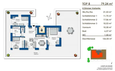 3-Zimmer-Wohnung kaufen in Graz – 80 m², € 499.000 – Bild 22 von 25