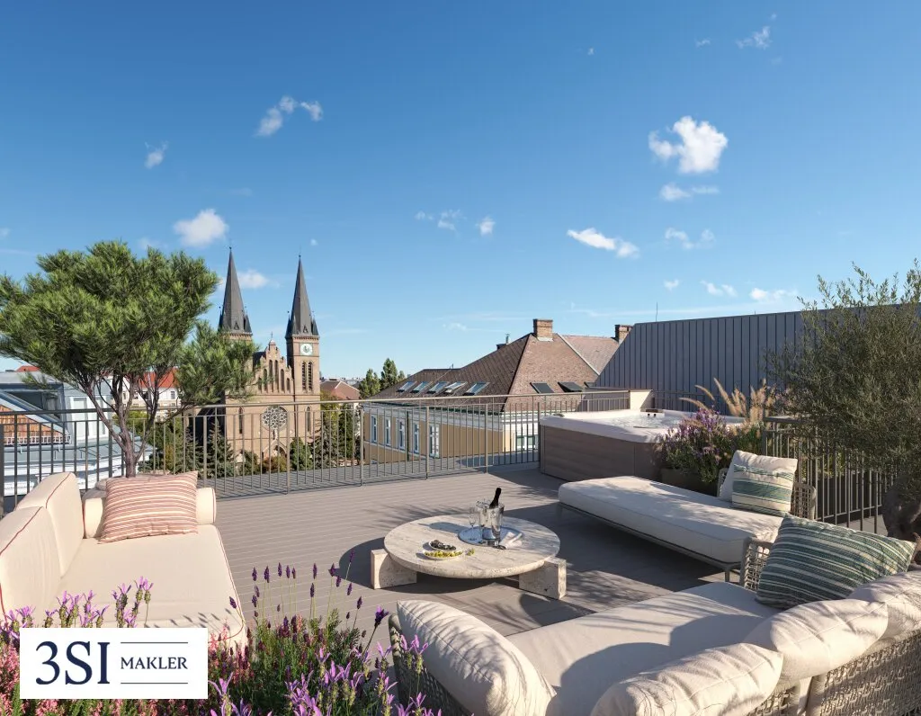 The Anthony: Penthouse mit Terrasse & Dachterrasse - Ihr Traum vom luxuriösen Leben über den Dächern der Stadt, Wien