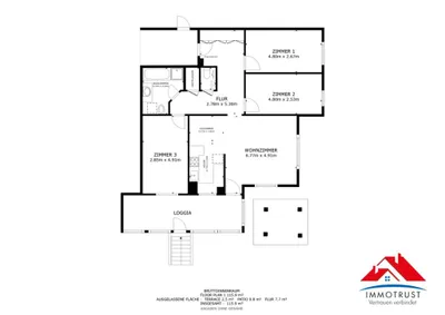 4-Zimmer-Wohnung mieten in Klagenfurt – 115,9 m², € 1.854 – Bild 20 von 20